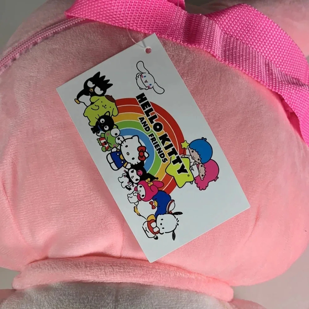 Sanrio hello kitty and friends My Melody wearable plush backpack mini zip pouch - Picture 4 of 6